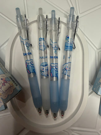 Нежный набор ручек в голубых оттенках. 4 штуки Bookvoed US