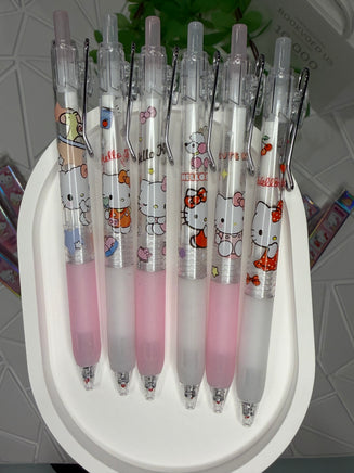 Набор ручек с милыми персонажами 🎀 (6 шт.) Bookvoed US