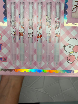 Набор ручек с милыми персонажами 🎀 (6 шт.) Bookvoed US