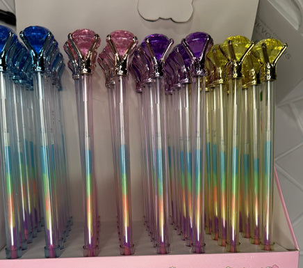 Набор многоцветных ручек с кристаллом 🌈 (4 шт.) Bookvoed US