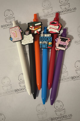 Ручка для книголюбов с объёмным декором — Book Lover Pen. В ассортименте Bookvoed US