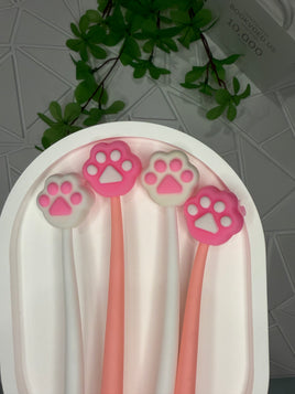 Набор ручек “Лапки” 🐾 (4 шт.) Bookvoed US