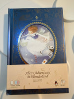 Подарочный блокнот в твёрдой обложке Алиса в Стране Чудес в ассортименте Bookvoed US Синий