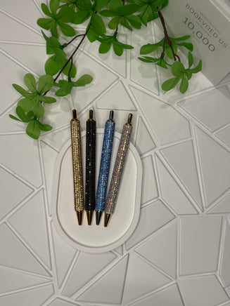 Комплект из 4х ручек с кристаллами Bookvoed US