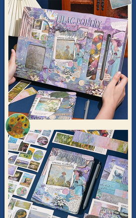 Набор для творчества Lilac/Cobalt Poetry в стиле Моне Bookvoed US Lilac Poetry