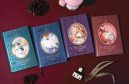 Подарочный блокнот в твёрдой обложке Алиса в Стране Чудес в ассортименте Bookvoed US