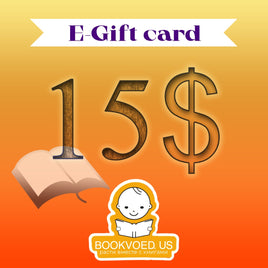 $15 Подарочная карта Printed books Gift Cards Буквоед USA