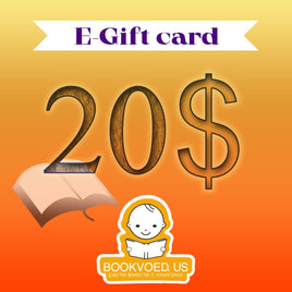 $20 Подарочная карта Printed books Gift Cards Буквоед USA