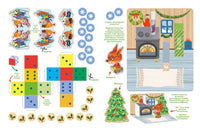 С Новым годом! Адвент-календарь с заданиями Printed books Махаон