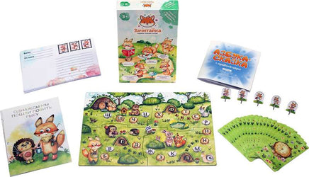 Настольная игра Зачитайка. Первое чтение в игре Board Games Do Joy
