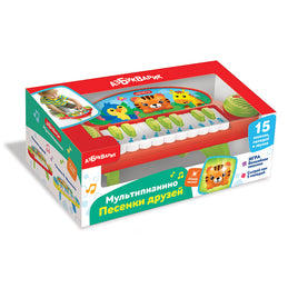 Песенки друзей. Мультипианино Printed books Азбукварик