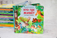 Кто где живёт. Загадки - рифмы Printed books Робинс