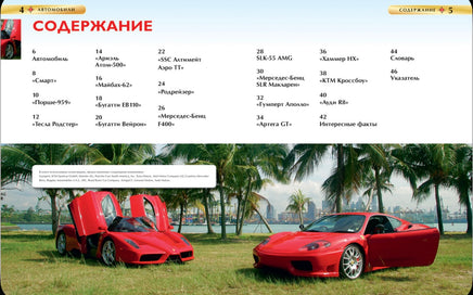 Автомобили. Детская энциклопедия. Познавательная книга для младших школьников о самых известных машинах. Гришечкин В. Printed books Росмэн