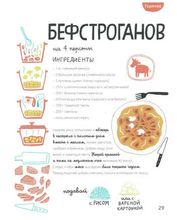 Белая книга рецептов для детей - [купить в сша] - [Bookvoed US]