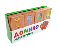 Нескучные игры Домино Животные