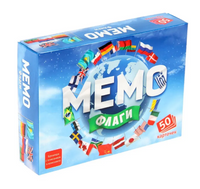 Развивающая игра Мемо Флаги Board Games Нескучные игры