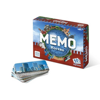 Развивающая игра Мемо Москва Board Games Нескучные игры