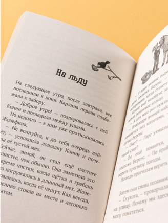 Конни и зимние приключения на конюшне. Мягкая обложка Printed books Альпина