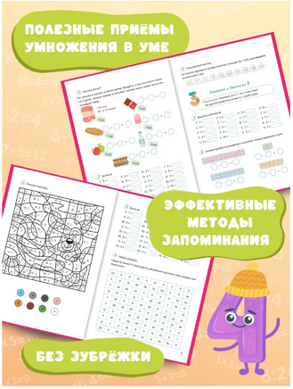 БлицУм. Таблица умножения Printed books Капитал