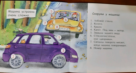 Шофер. И. Карпова. Книжка-малышка. 0+ Printed books Настя и Никита