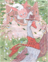 Поросёнок Нюка. Однажды летом. Printed books BHV