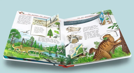 Что? Почему? Зачем? Мир динозавров(с волшебными окошками) Printed books Омега