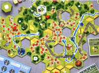 Настольная игра Dorfromantik: Сельская идиллия Board Games Нескучные игры