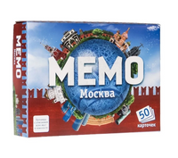 Развивающая игра Мемо Москва Board Games Нескучные игры