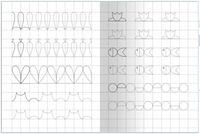 Для детского сада. Тетрадь с прописями. Рисуем по контуру Printed books Омега