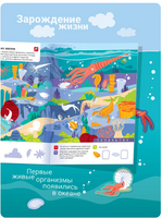 100 многоразовых наклеек! Динозавры