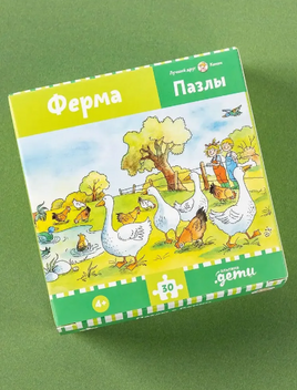 Пазлы с Конни. Ферма. Конни на ферме Printed books Альпина