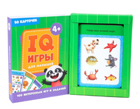 100 интересных игр и заданий 4+, 50 двусторонних карточек Printed books Проф Пресс