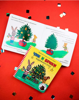 Чик и Брики. Книжки-картонки. Чик и Брики наряжают елку. Шеффлер А. Printed books Клевер