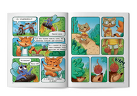 Тим учится кататься на велосипеде. Калинина А.