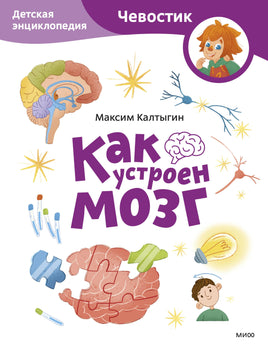 Как устроен мозг. Детская энциклопедия. Чевостик. Мягкая обложка print book МИФ редакция