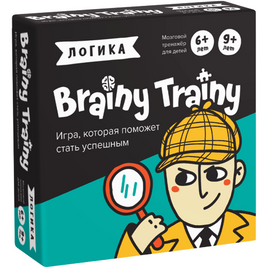Brainy Trainy. Логика Board Games Банда Умников