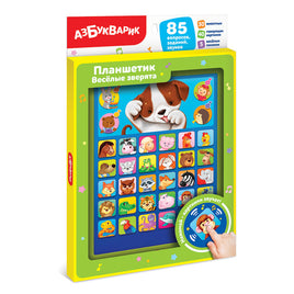 Планшетик Веселые зверята Printed books Азбукварик