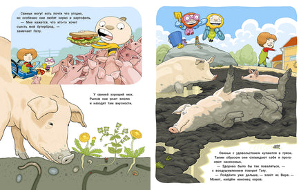 Вера и животные на ферме. Хавукайнен А. Printed books Речь