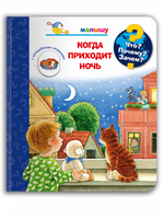 Что? Почему? Зачем?  Малышу. Когда приходит ночь (с волшебными окошками)