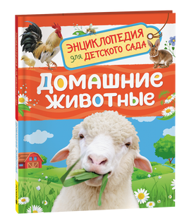Домашние животные (Энциклопедия для детского сада) printed books Росмэн Издательство