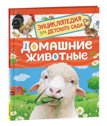 Домашние животные (Энциклопедия для детского сада) printed books Росмэн Издательство