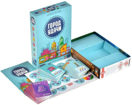 Настольная игра Город удачи Board games Мир Хобби