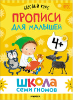 Серия Школа Семи Гномов. Новый базовый курс 4+, (6 книг + развивающие игры)