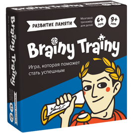 Brainy Trainy. Развитие памяти Board Games Банда Умников