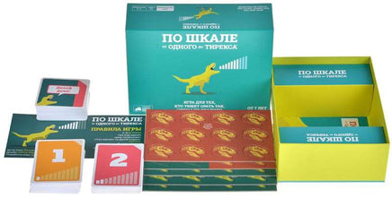 Настольная игра По шкале от одного до тирекса Board games Мир Хобби