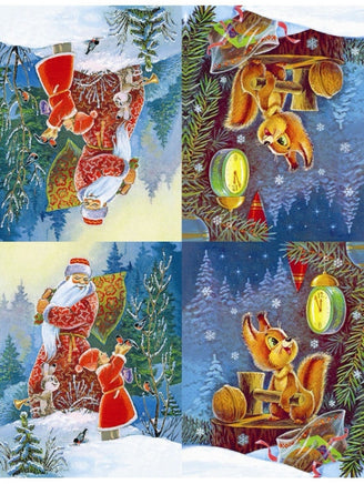 Флажки. Зарубин В.И. Комплект флажков на елку Printed books Речь