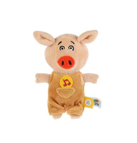 Игрушка мягкая озвученная Мульти-Пульти "Оранжевая корова" Поросенок коля, 17см Printed books Умка