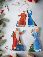 Комплект игрушек на ёлку Дед мороз и Снегурочка. Зарубин В. И. - Bookvoed US